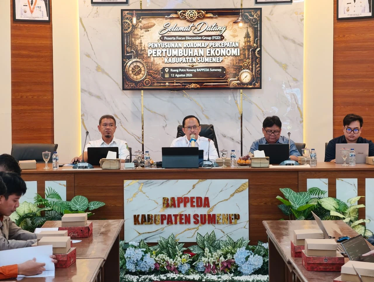 Bappeda Sumenep menyusun roadmap percepatan pertumbuhan ekonomi daerah