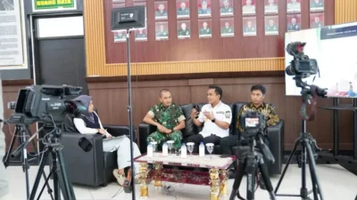 Bupati Bangkalan Lukman Hakim bahas program Bakti TNI AD untuk Rakyat