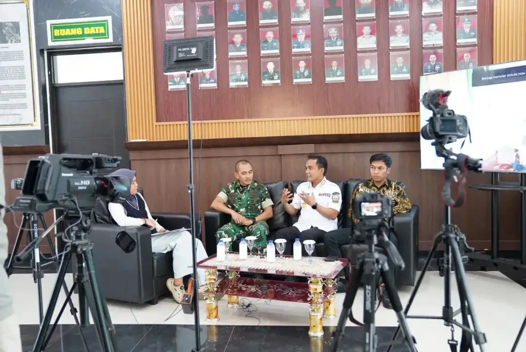 Bupati Bangkalan Lukman Hakim bahas program Bakti TNI AD untuk Rakyat