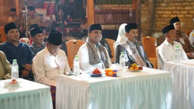 Bupati Bangkalan Lukman Hakim meresmikan STAI Syaikhona Muhsin Bangkalan.