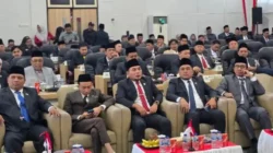 Rapat Paripurna DPRD Pamekasan mendengarkan Pidato Kenegaraan Presiden RI HUT ke-81 Kemerdekaan 2026
