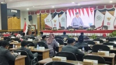 DPRD Situbondo dan Forkopimda mengikuti pidato kenegaraan Presiden Prabowo