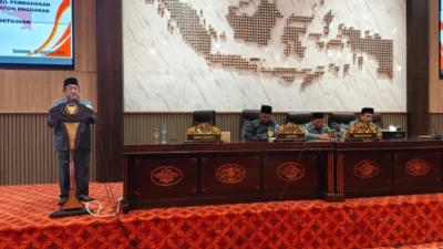 Wakil Bupati Sumenep KH Imam Hasyim pada rapat Perubahan KUA-PPAS 2026