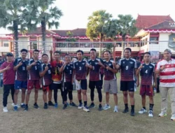 Disperkimhub Juara Turnamen Voli HUT ke-81 RI Sumenep, Kalahkan Pegadaian