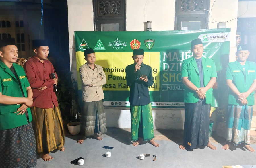 GP Ansor Karangbudi menggelar Maulid Nabi Muhammad SAW 1448 H
