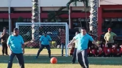 Forkopimda Sumenep menang 3-2 atas BMPD dalam pertandingan sepak bola mini