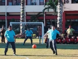 HUT ke-81 RI, Forkopimda Sumenep Tekuk BMPD 3-2 dalam Laga Sepak Bola Mini