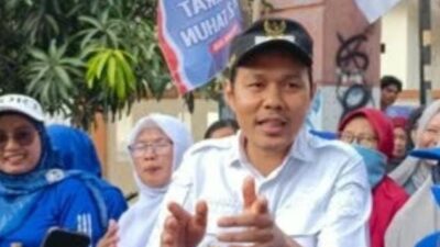 Wakil Wali Kota Serang Nur Agis Aulia saat menghadiri Gerakan Indonesia Asri
