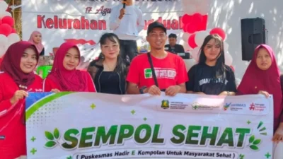 Warga Karangduak Sumenep cek kesehatan gratis melalui Sempol Sehat saat JJS KRD Menyala