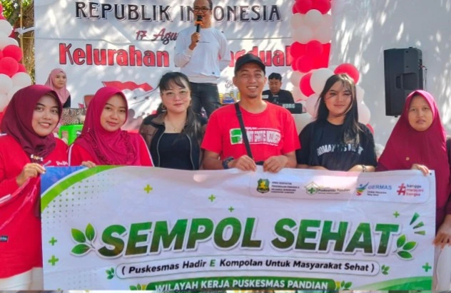 Warga Karangduak Sumenep cek kesehatan gratis melalui Sempol Sehat saat JJS KRD Menyala