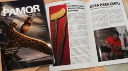 KKN 09 Universitas Wiraraja membuat buku profil Desa Aengtongtong Sumenep