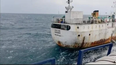 Kapal Berbendera Tanzania Disergap di Bintan, Bawa 1,3 Ton Ketamin