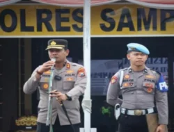 Kapolres Sampang Minta Jajaran Perkuat Deteksi Dini Gangguan Kamtibmas