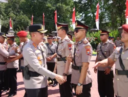 Kapolresta Sumenep Pimpin Sertijab 10 Pejabat Utama dan Kapolsek