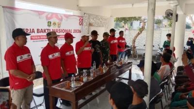 Kerja Bakti Nasional LDII Sumenep di Desa Paberasan