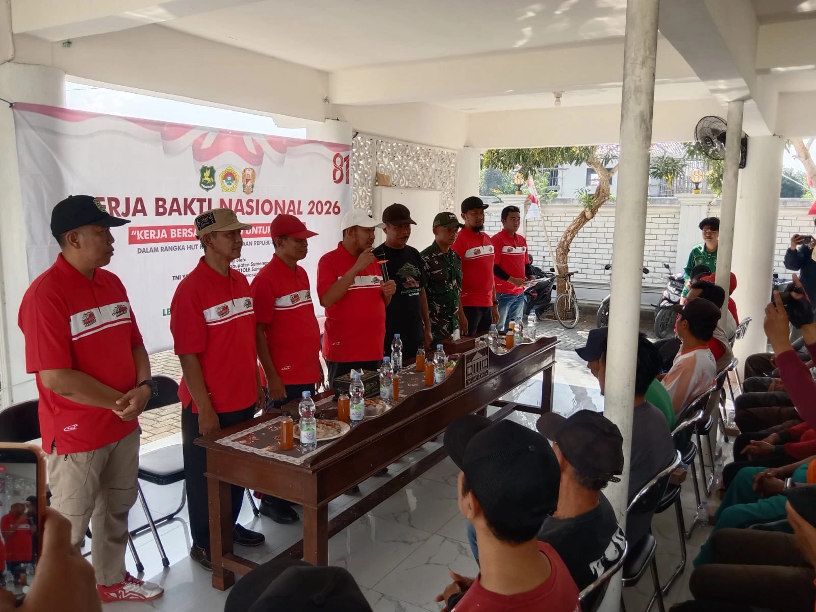 Kerja Bakti Nasional LDII Sumenep di Desa Paberasan
