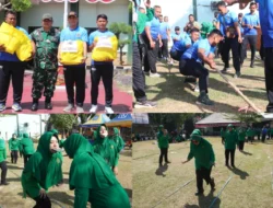 Kodim 0827 Sumenep Gelar Senam dan Lomba Agustusan, Prajurit-Persit Kompak Meriahkan HUT ke-81 RI