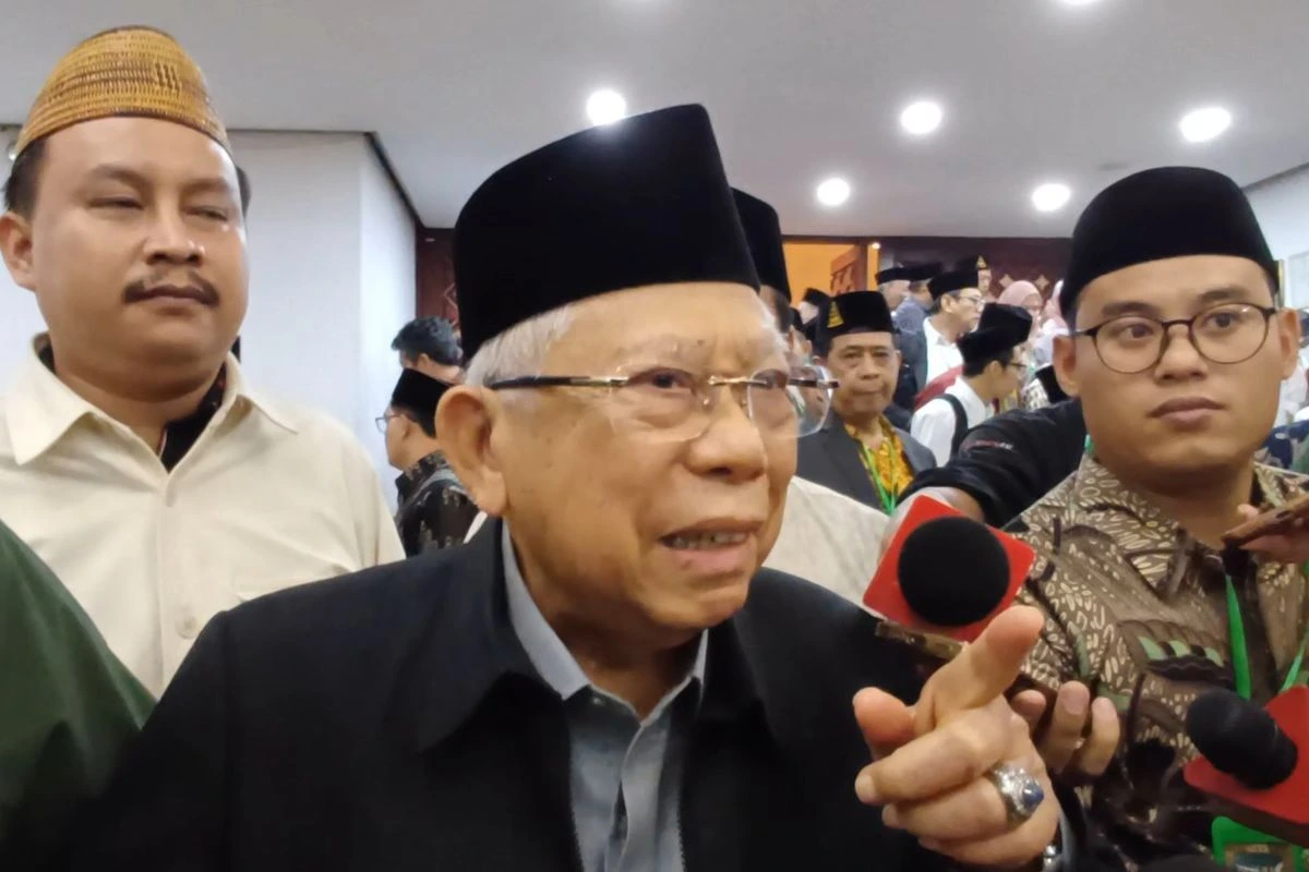 Ma'ruf Amin mengingatkan NU berhati-hati dalam mengelola tambang