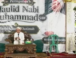 Maulid Nabi di Masjid Husnul Khotimah Sumenep, Warga Karangbudi Perkuat Silaturahmi