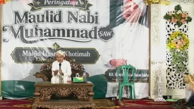 Peringatan Maulid Nabi 1448 H di Masjid Husnul Khotimah Karangbudi Sumenep