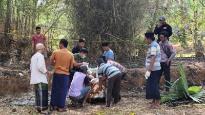 Penemuan mayat perempuan terbakar di tegalan Sumenep