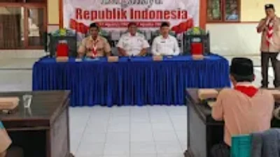 Musran Pramuka Giligenting memilih Muhammad Maskun sebagai Ketua Kwarran 2026-2029