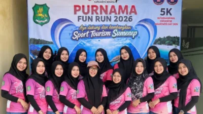 Organisasi Profesi Kesehatan Gelar Go Sumenep Purnama Fun Run 2026