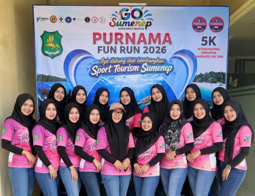 Go Sumenep Purnama Fun Run 2026 diikuti organisasi profesi kesehatan