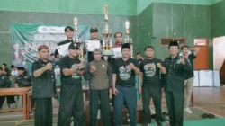 Ketua PC Pagar Nusa Sumenep KH Abdul Muiz menutup Kejurcab V Pagar Nusa 2026.