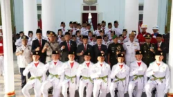 Paskibraka Bangkalan dikukuhkan untuk bertugas pada HUT ke-81 RI
