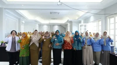Lutfiyana Lukman Hakim menghadiri peluncuran GERBANG CANTIK Bangkalan