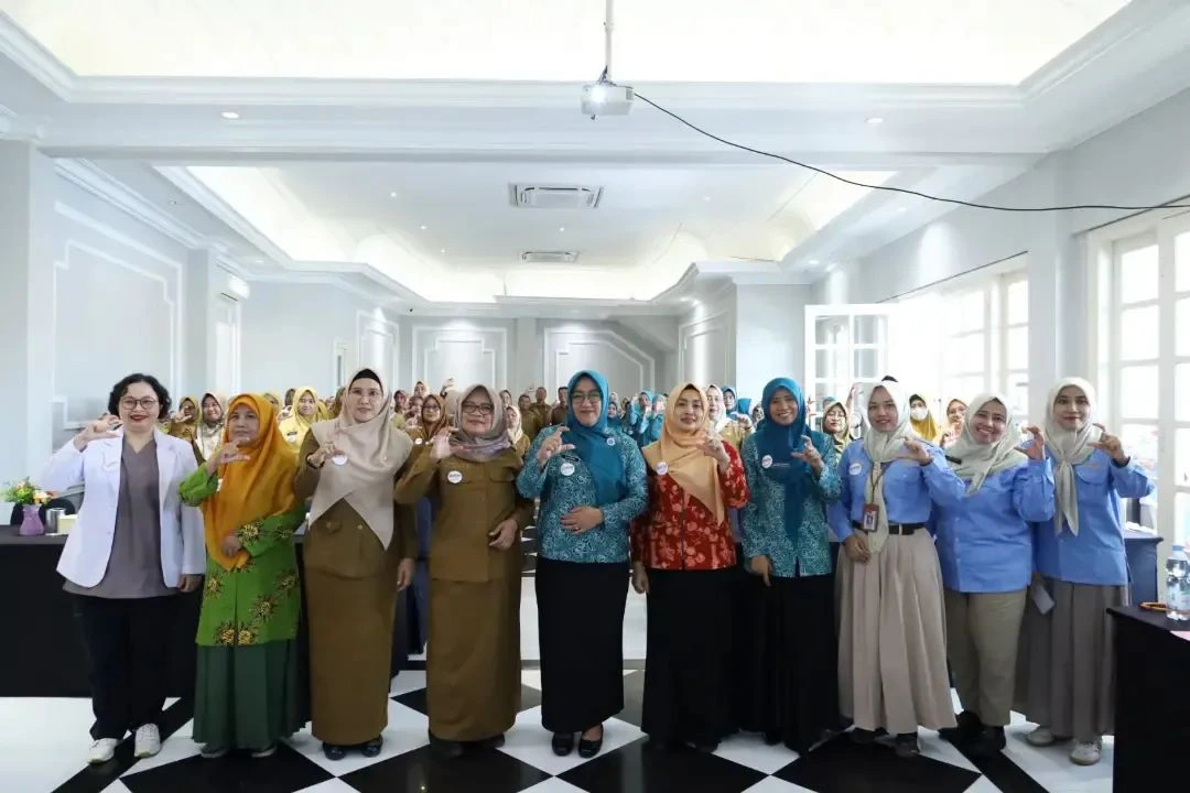 Lutfiyana Lukman Hakim menghadiri peluncuran GERBANG CANTIK Bangkalan