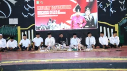 Bupati Sumenep Achmad Fauzi saat syukuran HUT ke-81 RI