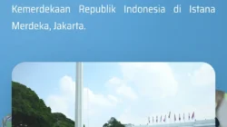Pendaftaran masyarakat untuk mengikuti upacara HUT Ke-81 Republik Indonesia di Istana Merdeka Jakarta.