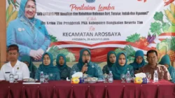 Penilaian Lomba Aku Hatinya PKK Bangkalan di Arosbaya dan Klampis