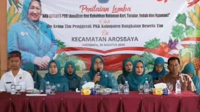 Penilaian Lomba Aku Hatinya PKK Bangkalan di Arosbaya dan Klampis
