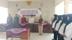 Pelantikan perangkat Desa Bringsang Giligenting Sumenep periode 2026 2029