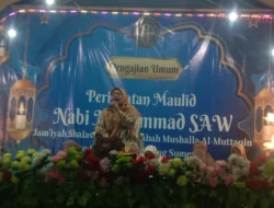 Perdana Digelar, Muslimat Asy Shababah Lembung Barat Peringati Maulid Nabi