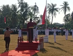 Pimpin Upacara HUT ke-81 RI, Camat Pragaan Ajak Warga Perkuat Cinta Tanah Air