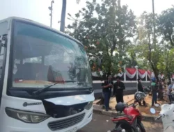 Polisi Buru Pelaku Pelempar Batu ke Bus Rombongan AMPB di Tol Cikampek-Jakarta