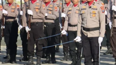 Upacara Hari Juang Polri 2026 di Polres Pamekasan
