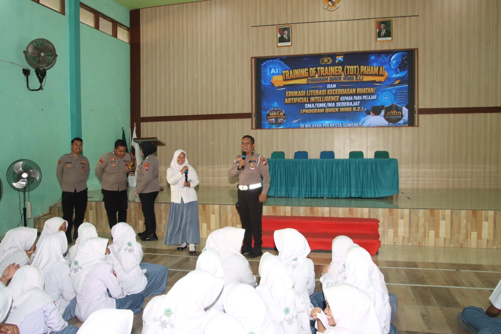 Polresta Sumenep edukasi AI kepada siswa MAN Sumenep
