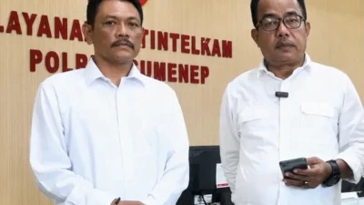 Kasatintelkam Polresta Sumenep menjelaskan layanan SKCK full online melalui Super App Polri