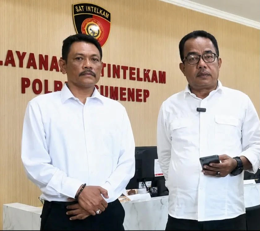Kasatintelkam Polresta Sumenep menjelaskan layanan SKCK full online melalui Super App Polri