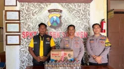 Polsek Sapeken Amankan 10 Botol Arak Bali Dalam Rangka Penertiban Miras