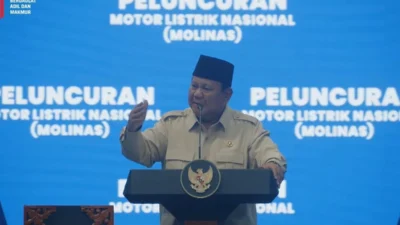 Prabowo meluncurkan 20.000 motor listrik nasional ALVA di Cikarang