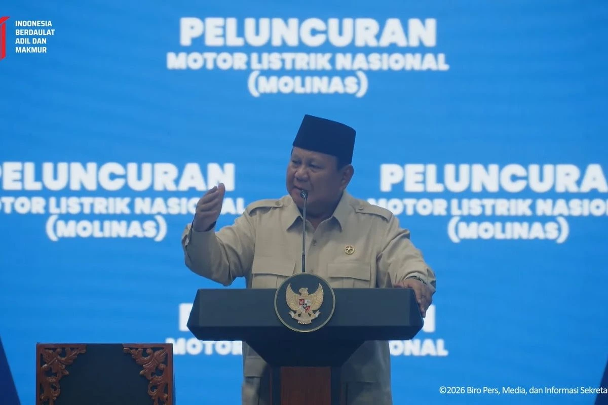 Prabowo meluncurkan 20.000 motor listrik nasional ALVA di Cikarang