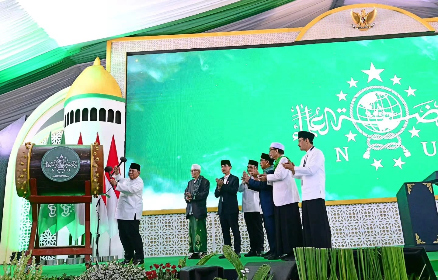 Presiden Prabowo buka Muktamar ke-35 NU di Jombang