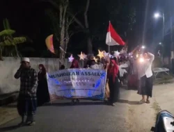 Remas Jami’ Annasir Aenganyar Gelar Pawai Harmoni Maulid, Diikuti Enam Mushalla
