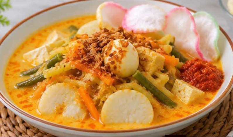 Resep lontong sayur lengkap dengan kuah santan dan pelengkap